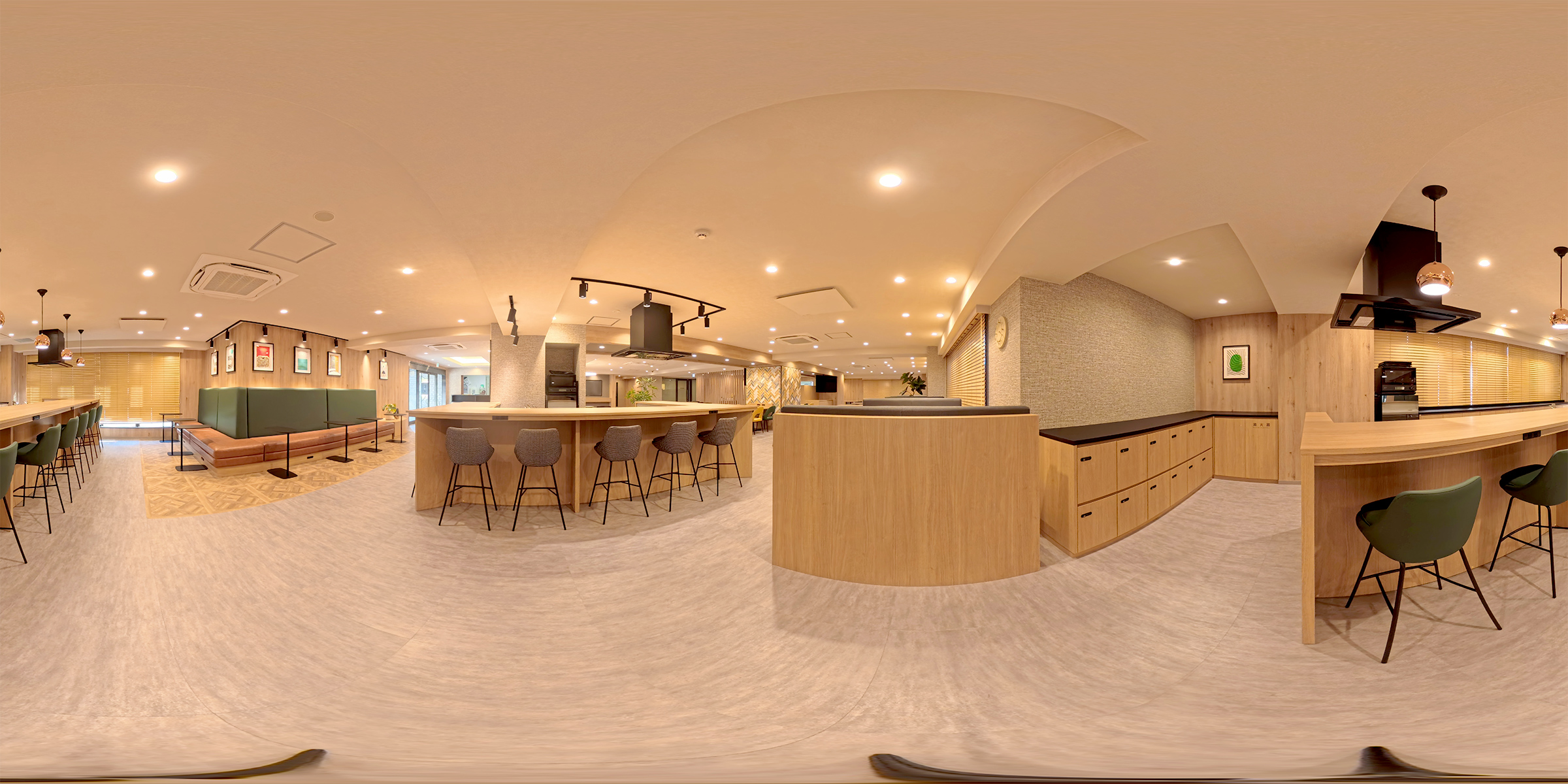 DORMY YAMASHINA HIGASHINO パノラマ4枚目