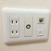 TV cable outlet