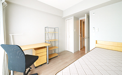 お部屋は全て家具家電付き